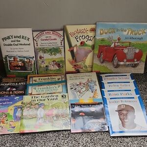 17 Children's Picture Book-Set 1st/2nd Grade Readers Or Perfect Read Together